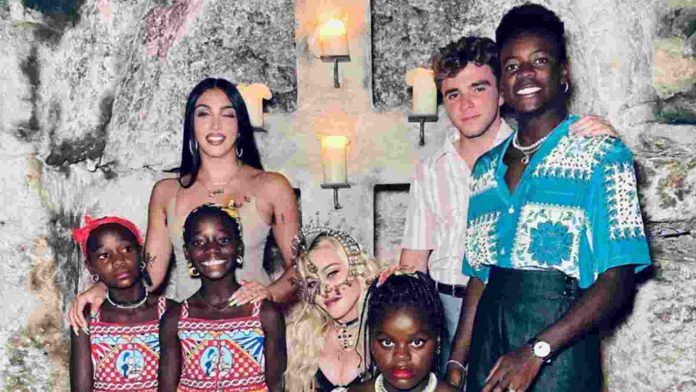 Madonna with all her children