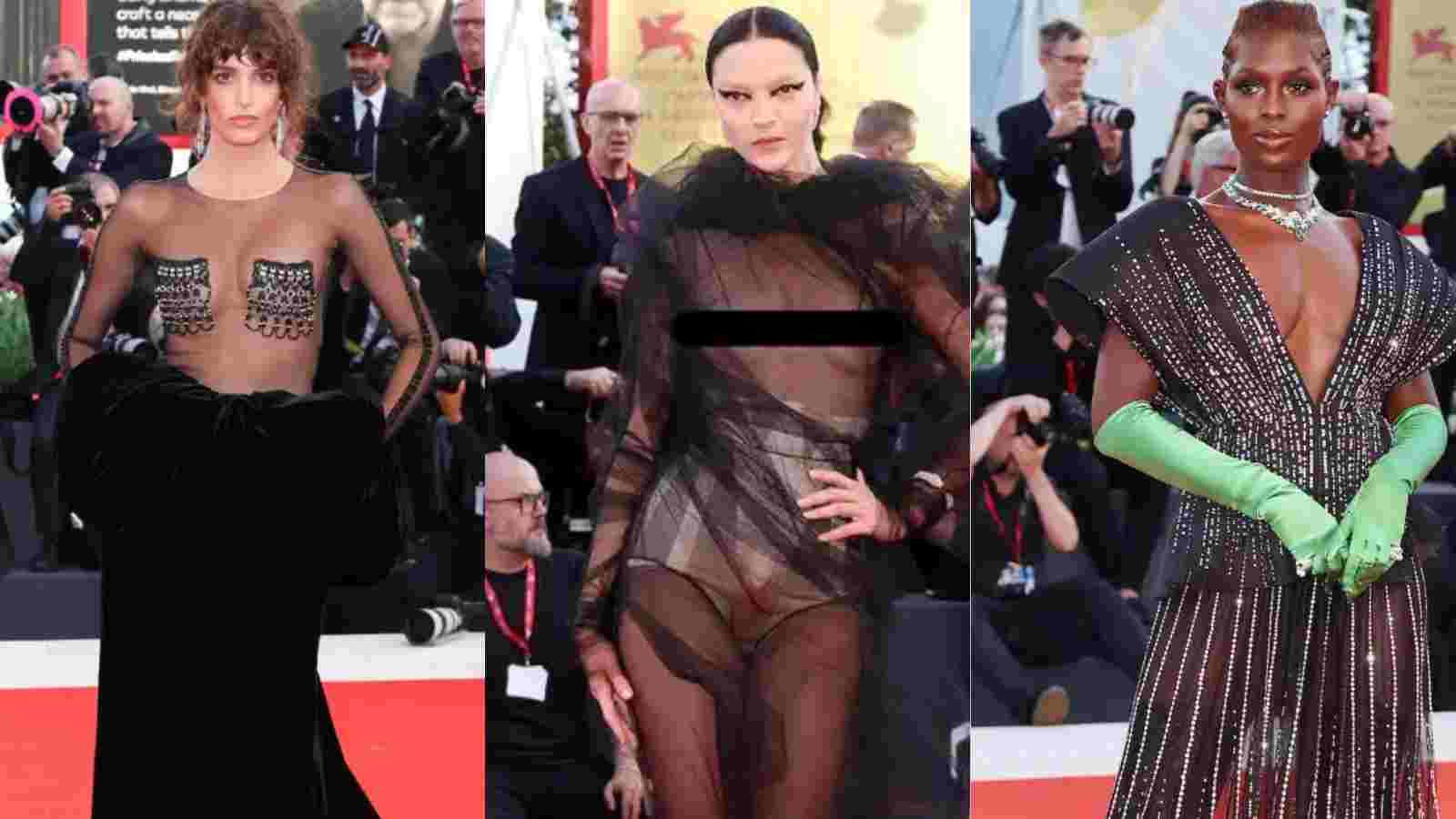 Celebrities' Sexiest Most Revealing Outfits of 2022 in Photos