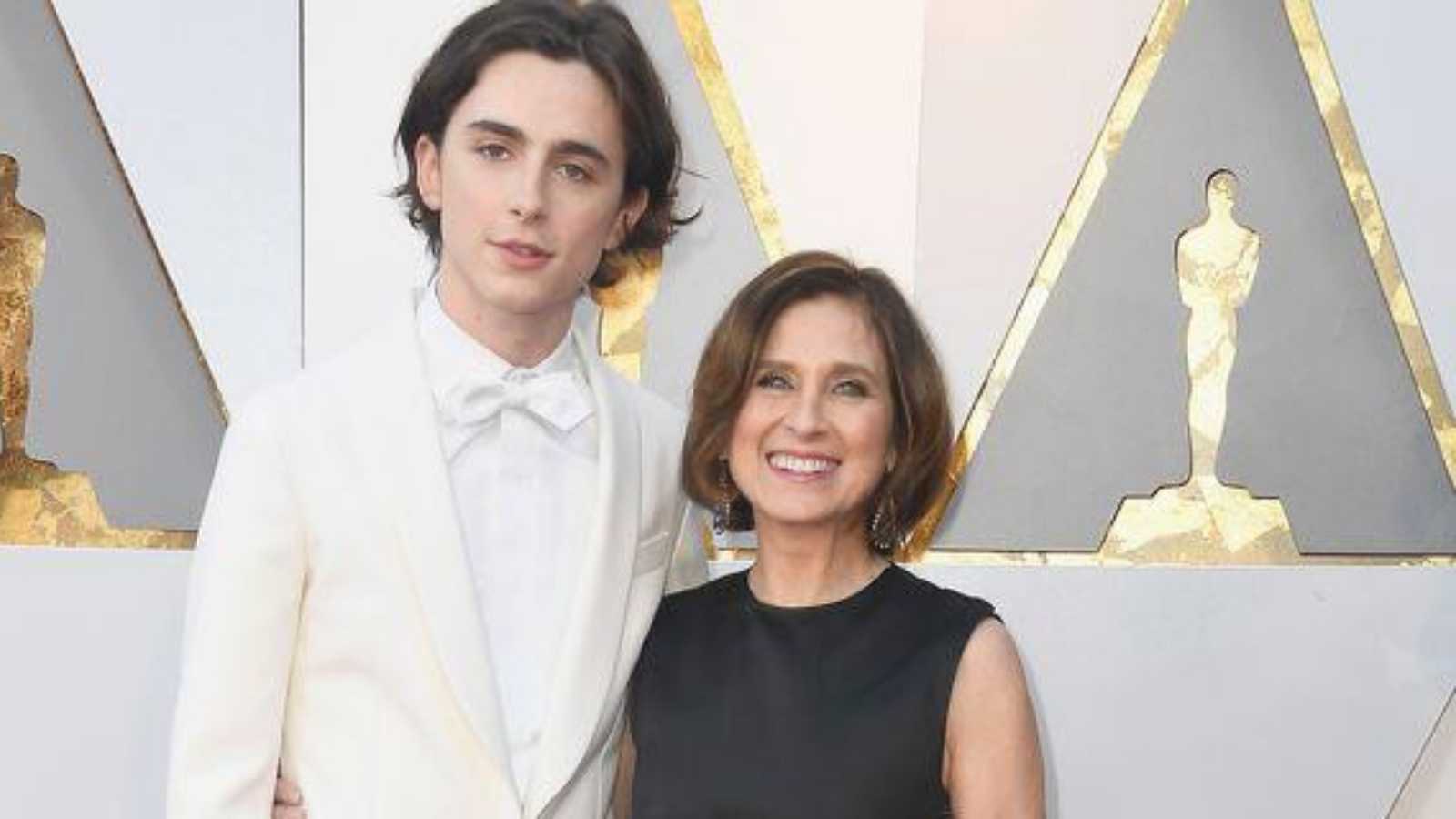 Timothée Chalamet's mom is very proud of his son