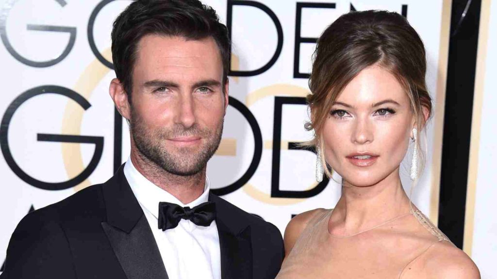 Adam Levine and Behati Prinsloo