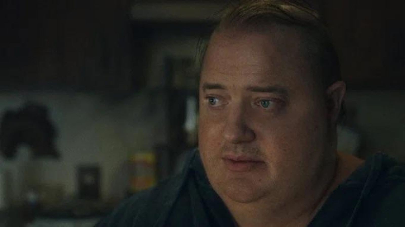 Brendan Fraser had to put on prosthetics to play the role of an obese man