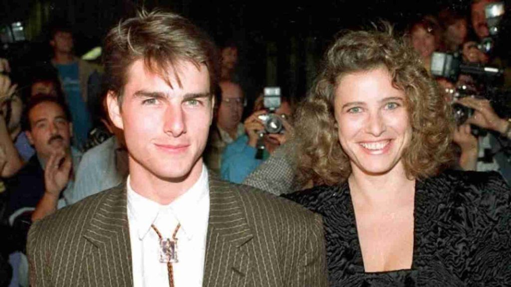 Tom Cruise and Mimi Rogers 