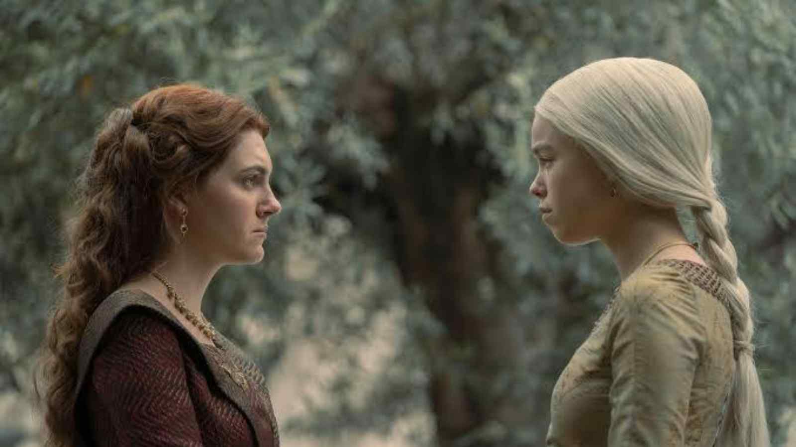 The director of House of the Dragon reveals a deleted scene between Rhaenyra and Alicent