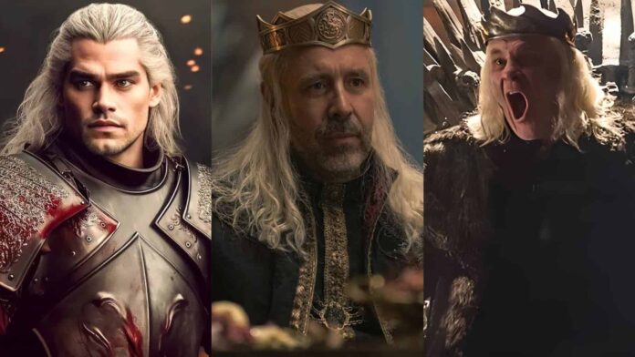 Aegon, Viserys, and Aerys Targaryen