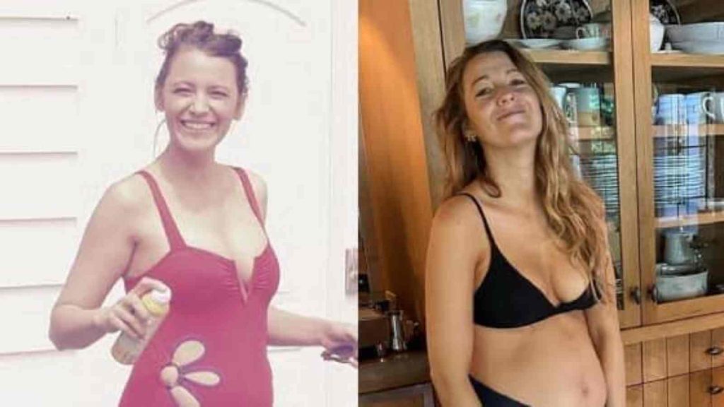 Blake Lively flaunting baby bump in recent Instagram Post