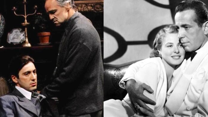 'Godfather' and 'Casablanca'
