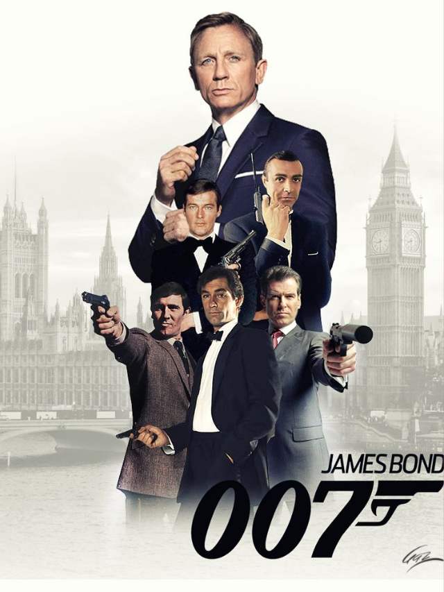 Top 5 James Bond Actors
