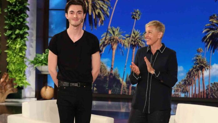 Greyson Chance with Ellen