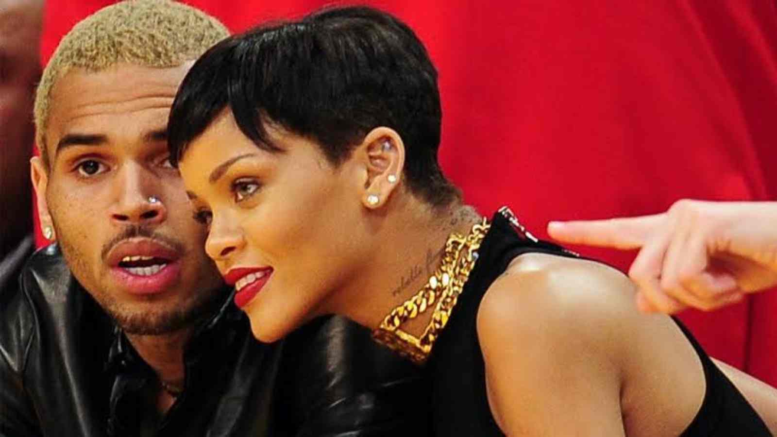 Rihanna and Chris Brown