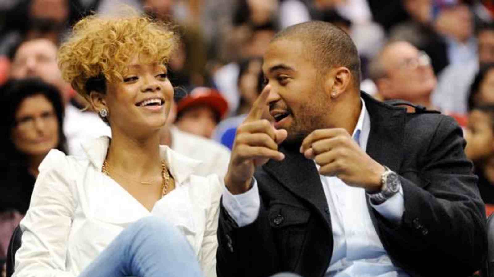 Matt Kemp and Rihanna