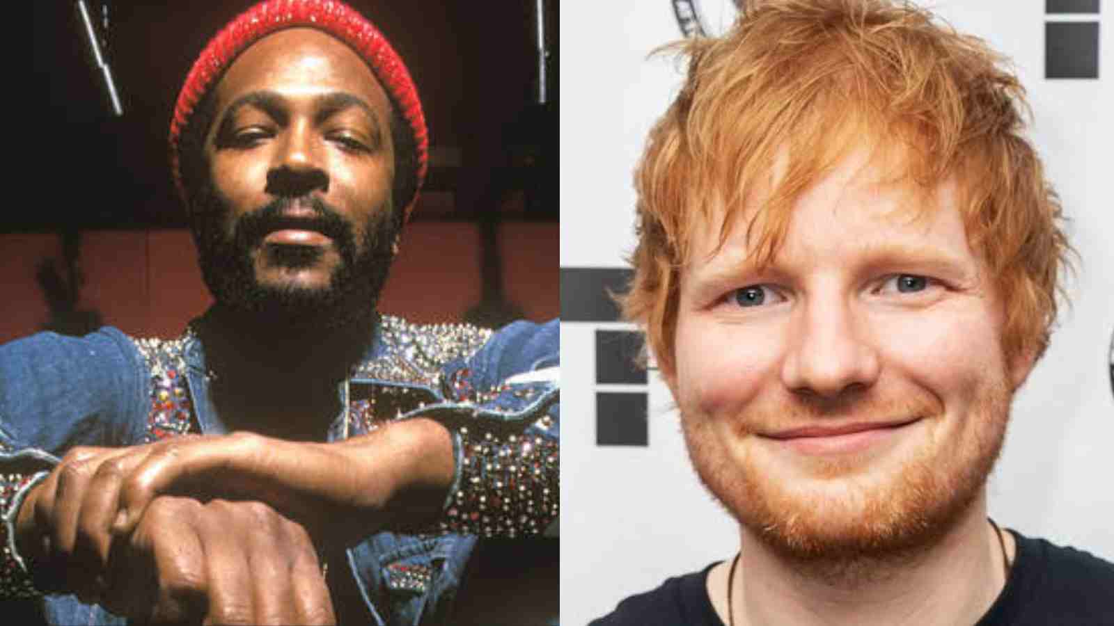 Ed Sheeran and Marvin Gaye