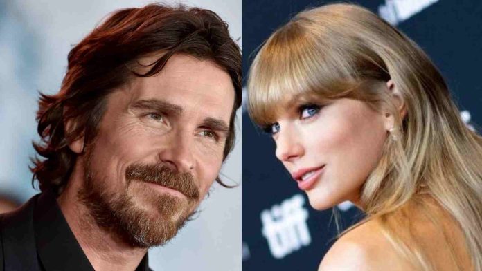 Taylor Swift and Christian Bale
