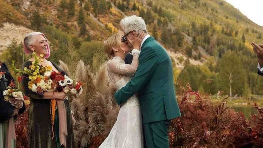 James Gunn and Jennifer Holland got married