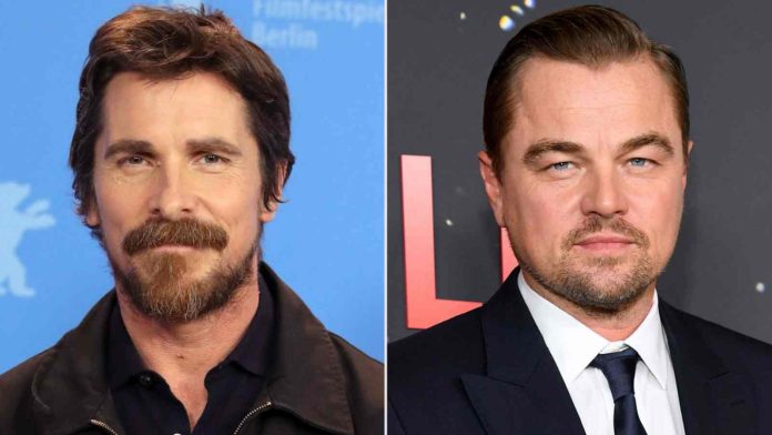 Leonardo DiCaprio and Christian Bale