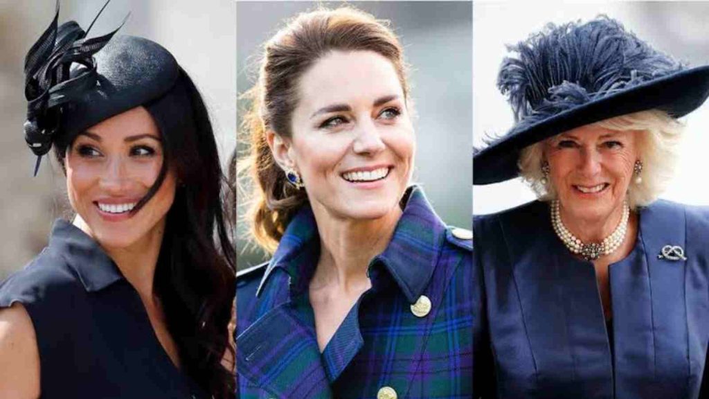Meghan Markle, Kate Middleton, Camilla Parker Bowles 