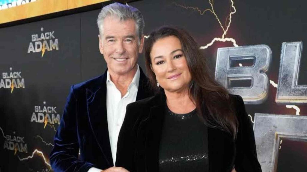 Pierce Brosnan and his wife Keely Shaye 