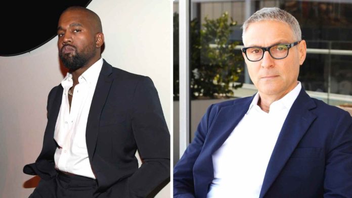 Ari Emanuel and Kanye West