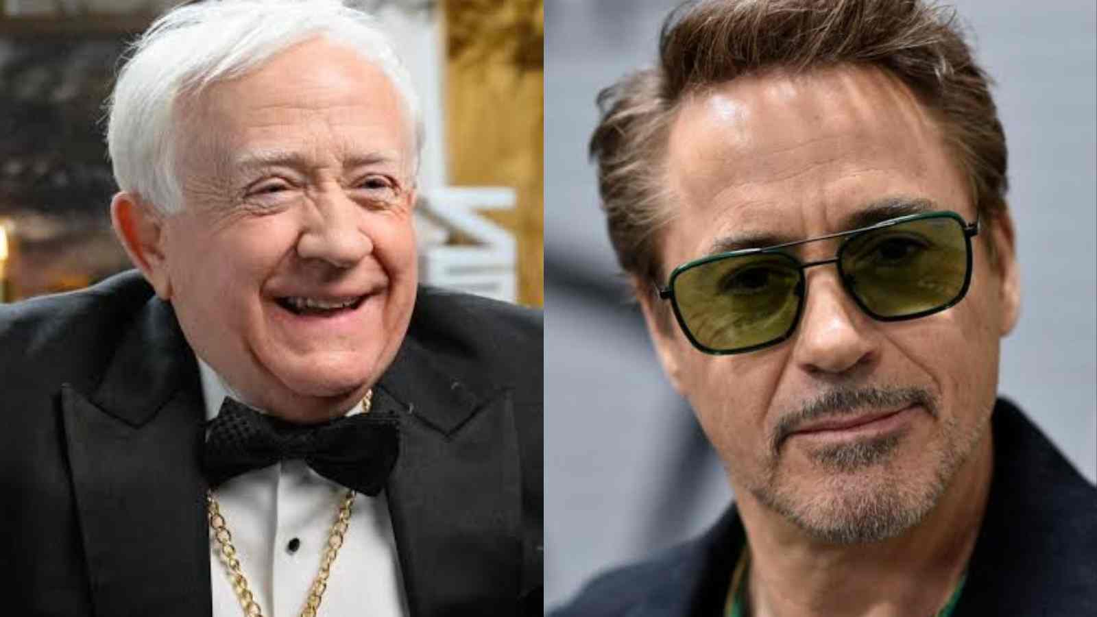 Leslie Jordan and Robert Downey Jr.