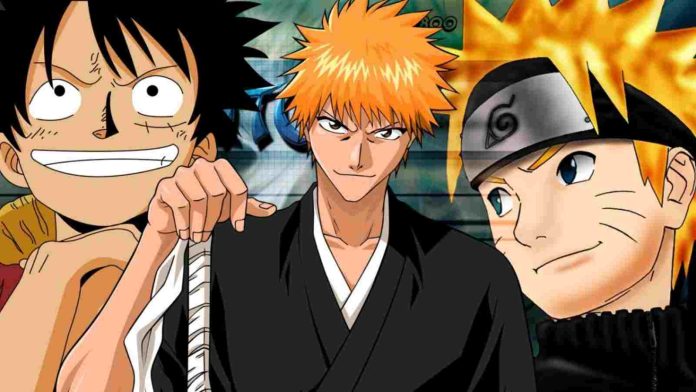 Big 3 - One Piece, Bleach, and Naruto
