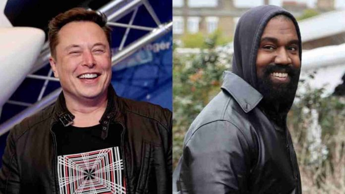 Elon Musk and Kanye West