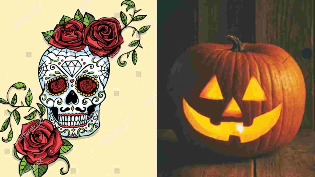 compare halloween and day of the dead