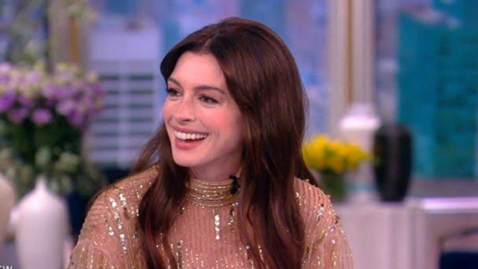 Anne Hathaway at 'The View'