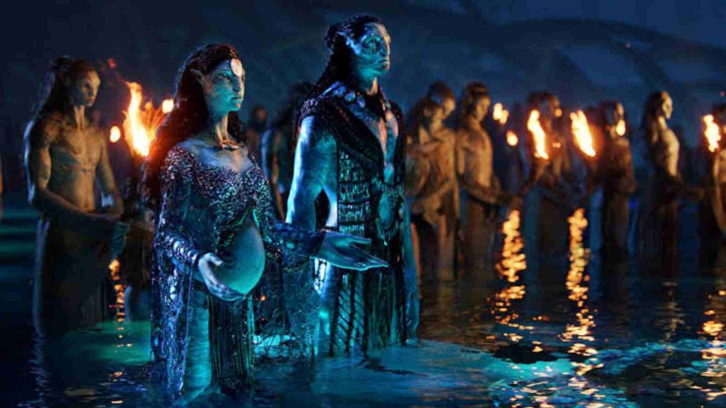 A scene from 'Avatar: The Way of Water'
