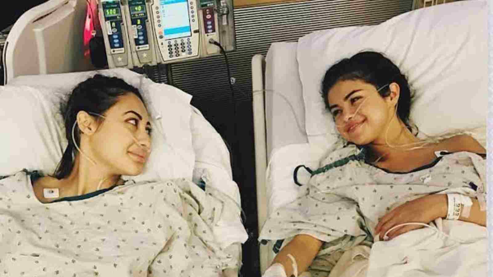 Selena Gomez and Francia Raisa post the kidney donation
