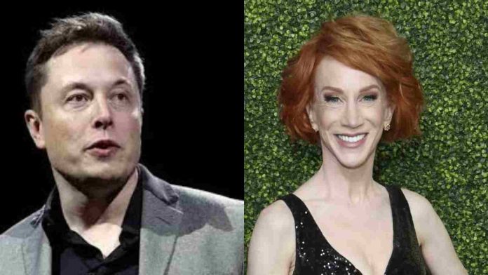 Elon Musk and Kathy Griffin