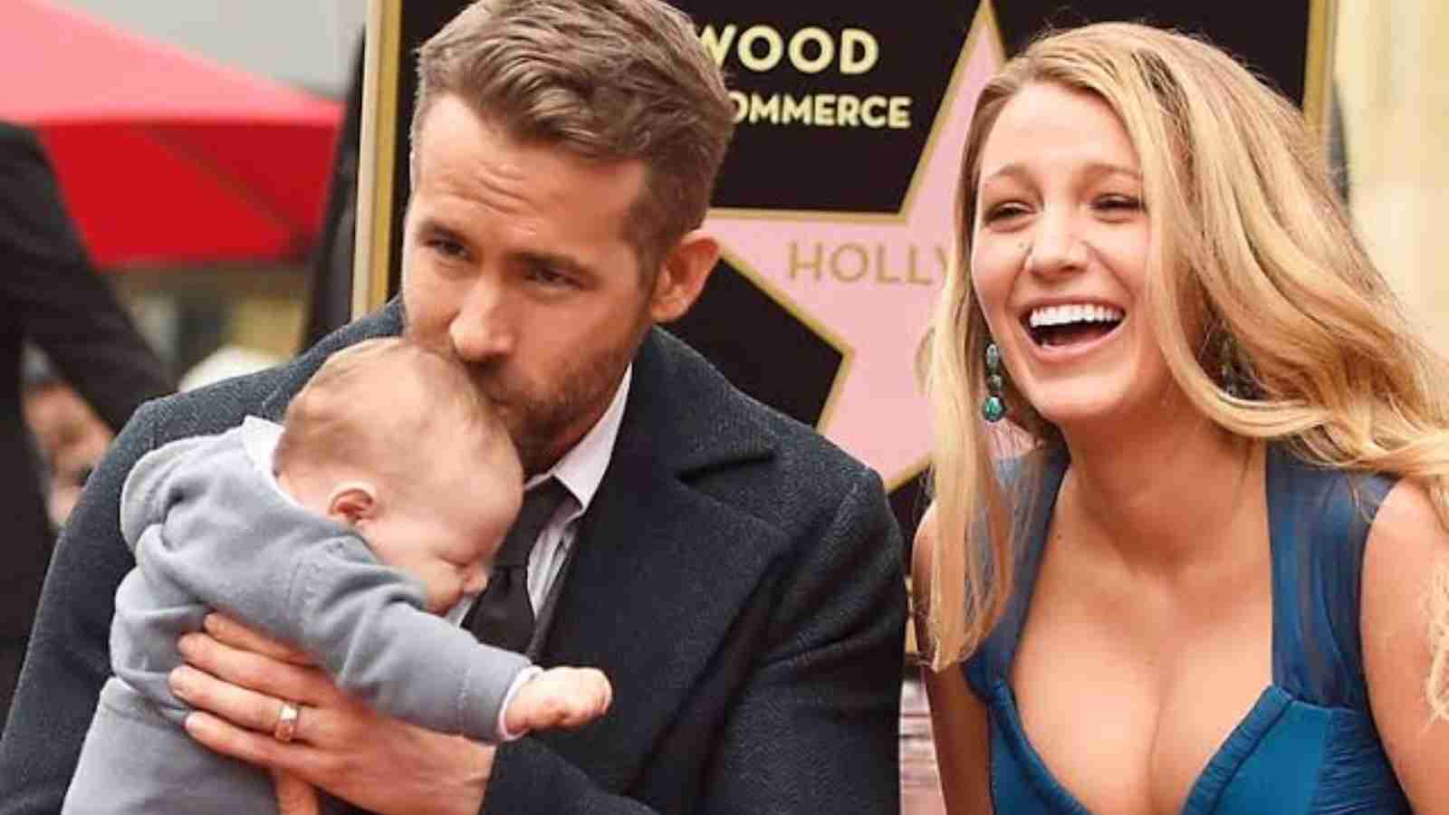 Ryan Reynolds and Blake Lively with their daughter Inez Reynolds