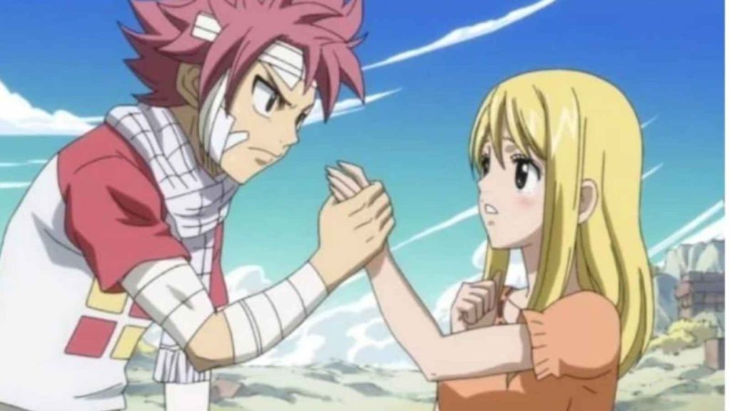 Natsu and Lucy 