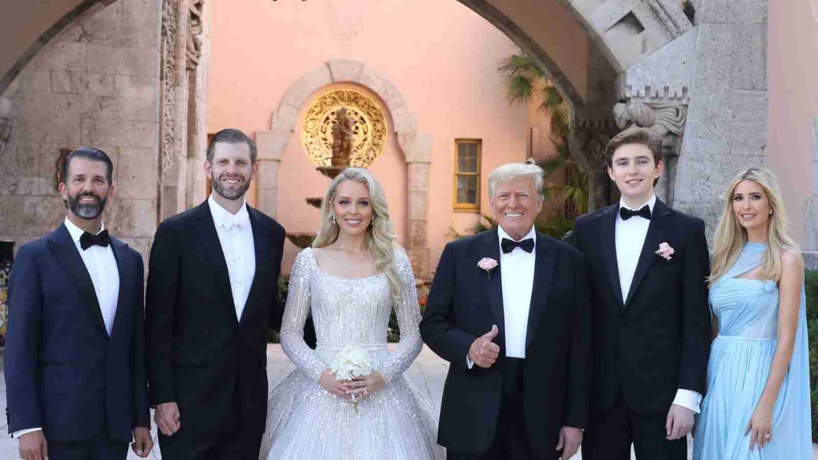 Everything To Know About Tiffany Trump Michael Boulos S Mar A Lago Wedding   Tiffany Trumps Wedding 1 