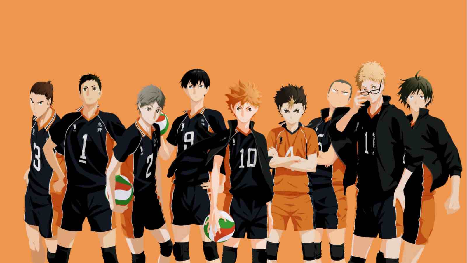Haikyu !!Clube de Voleibol da High School de Shoyo Hinata Karasuno