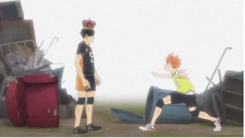 Hinata crowns Kageyama 'the king of the court' 