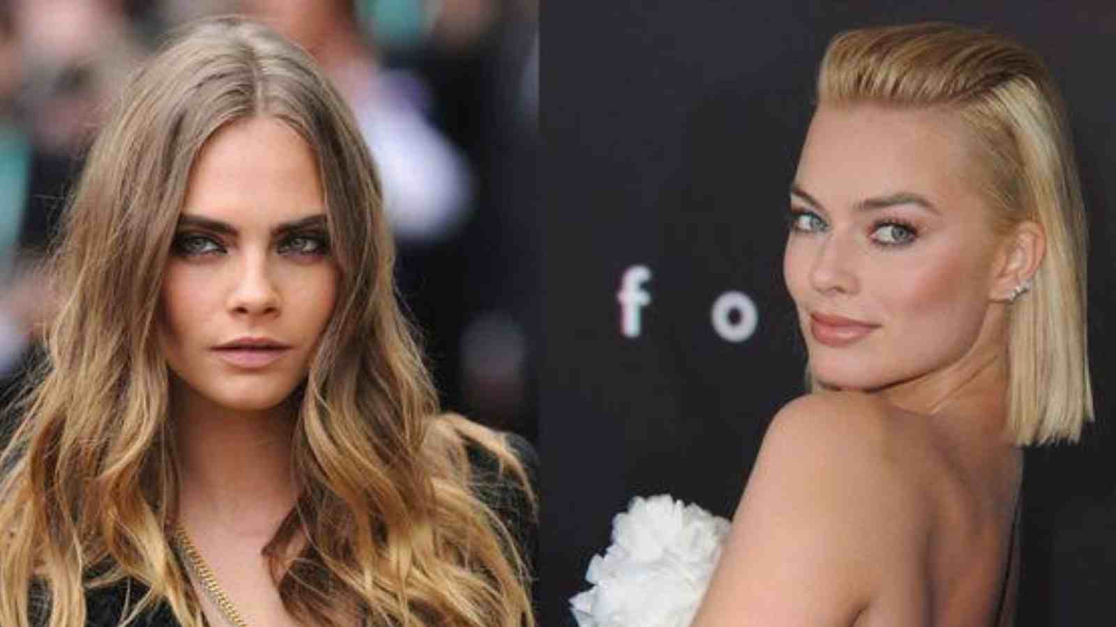Im Not Crying Margot Robbie Addresses The Viral Photo Of Her Crying Outside Cara Delevingne