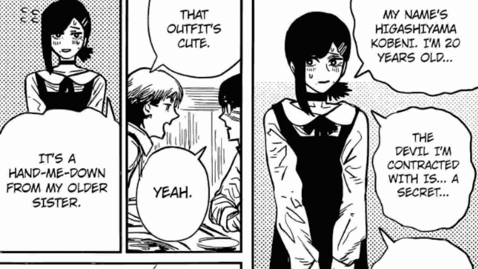 What Is Kobeni's Devil Contract In Chainsaw Man? Why Does She Keep It A