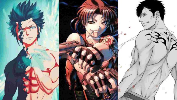 17 Anime Characters With Amazing Tattoos