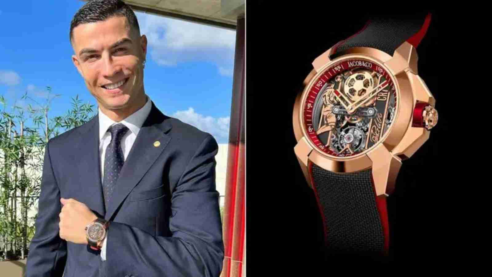 Cristiano Ronaldo Shows Off A Watch That Features Him Scoring Against ...