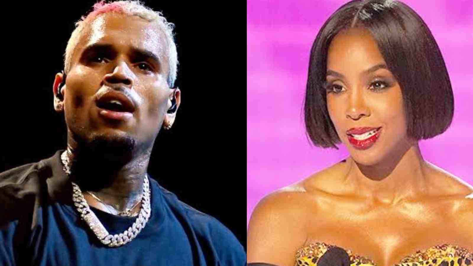 Kelly Rowland and Chris Brown