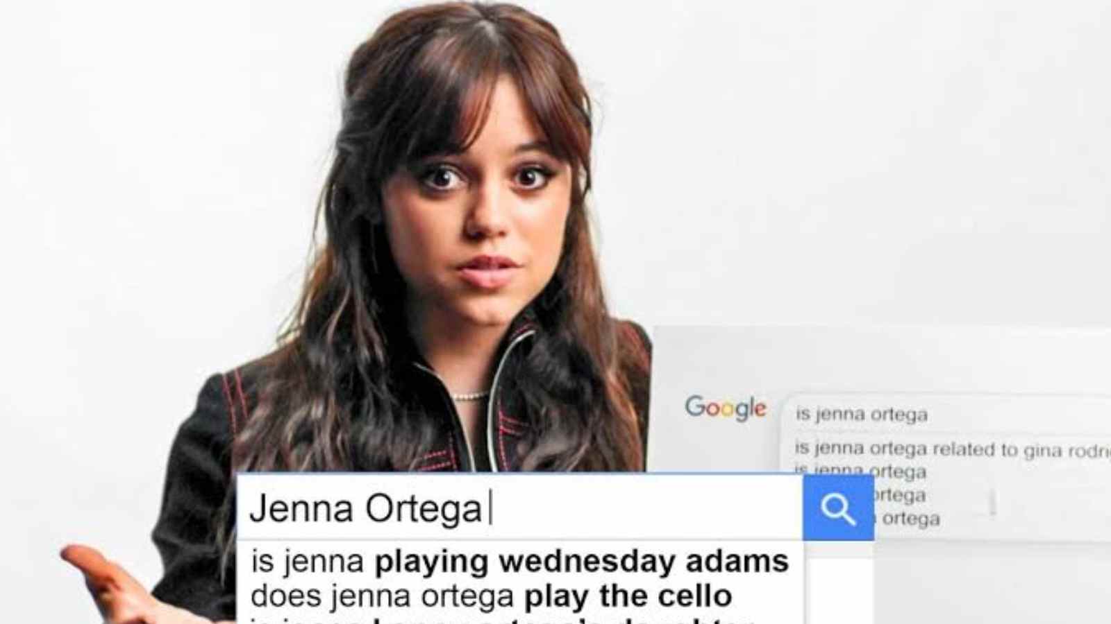 Jenna Ortega during the 'Wired' interview