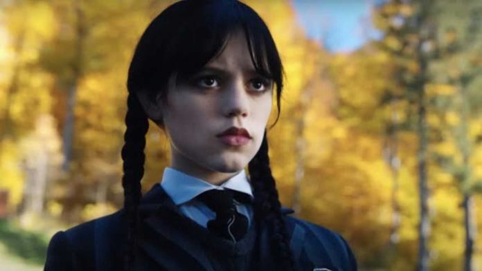 Jenna Ortega in Netflix's 'Wednesday'