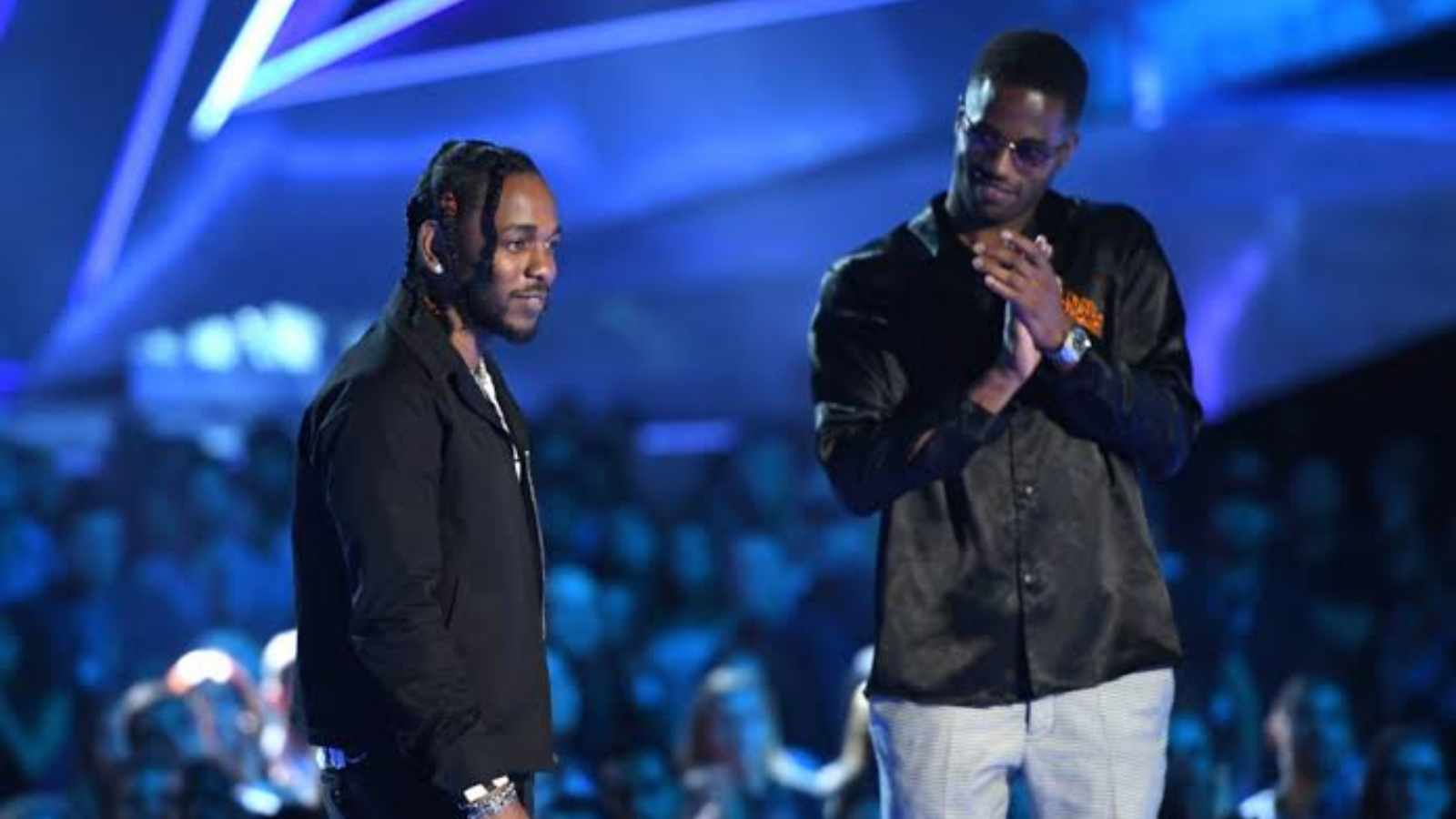 Kendrick Lamar and Dave Free