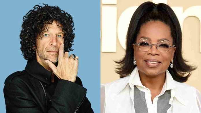 Oprah Winfrey and Howard Stern