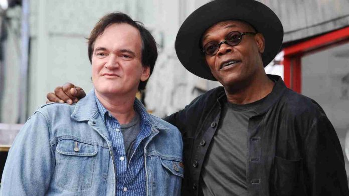 Samuel L. Jackson and Quentin Tarantino