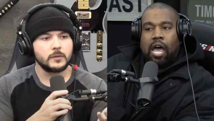 Kanye West and Tim Pool on Timcast