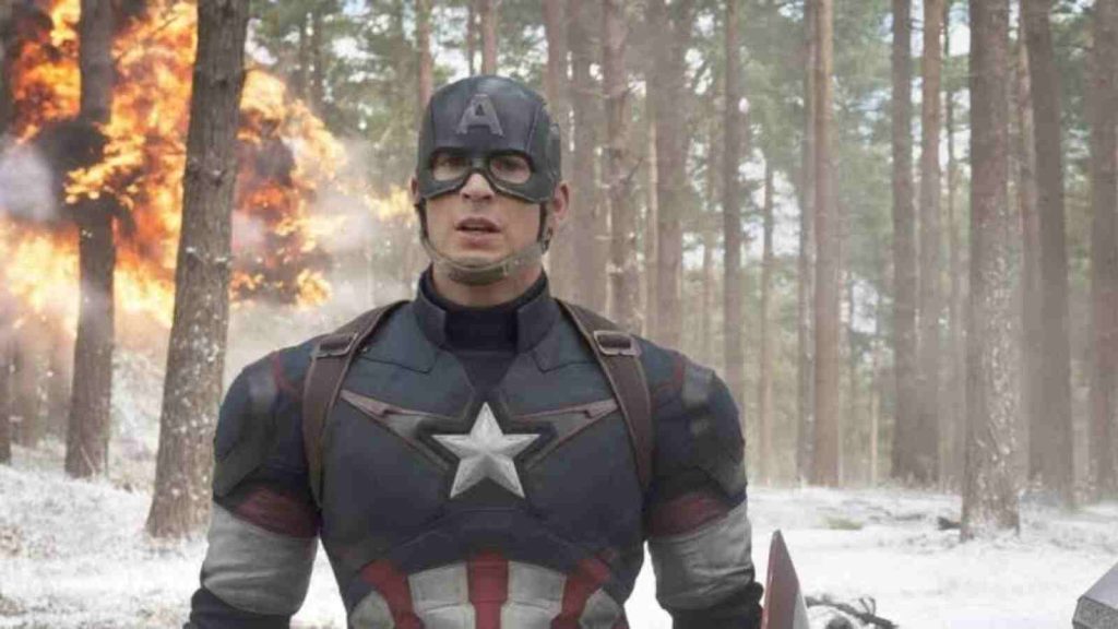 Chris Evans as Captain America 