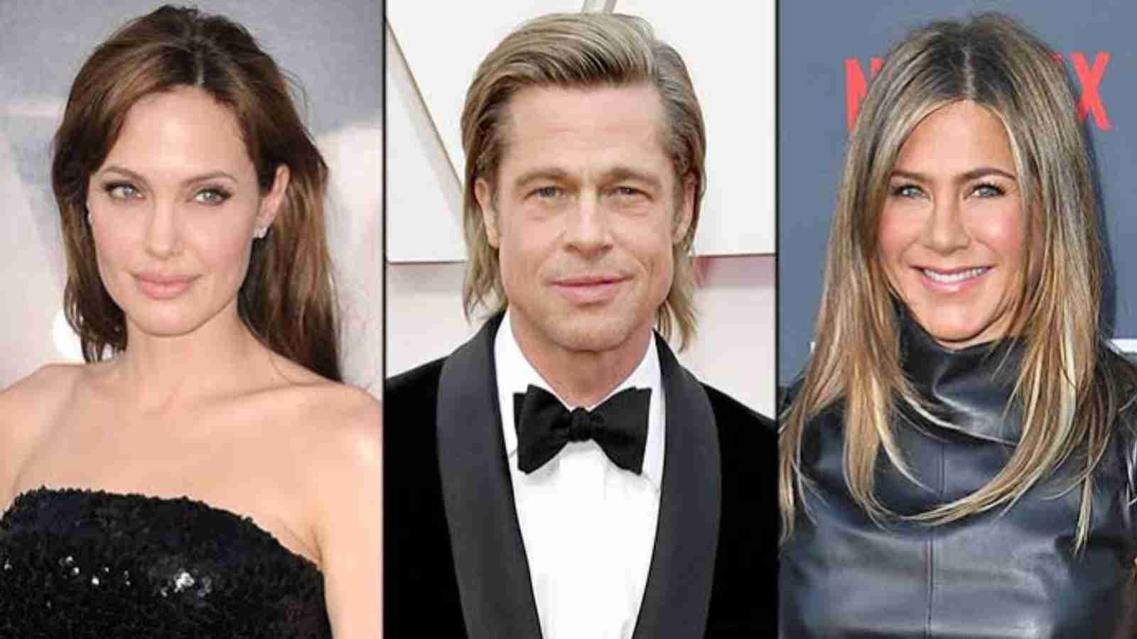 Angelina Jolie, Brad Pitt, and Jennifer Aniston