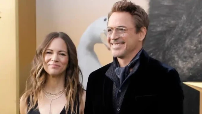 Robert Downey Jr. and his wife Susan Downey