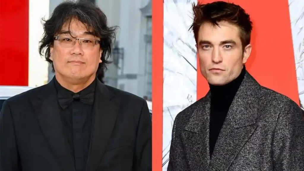 Bong Joon Ho and Robert Pattinson