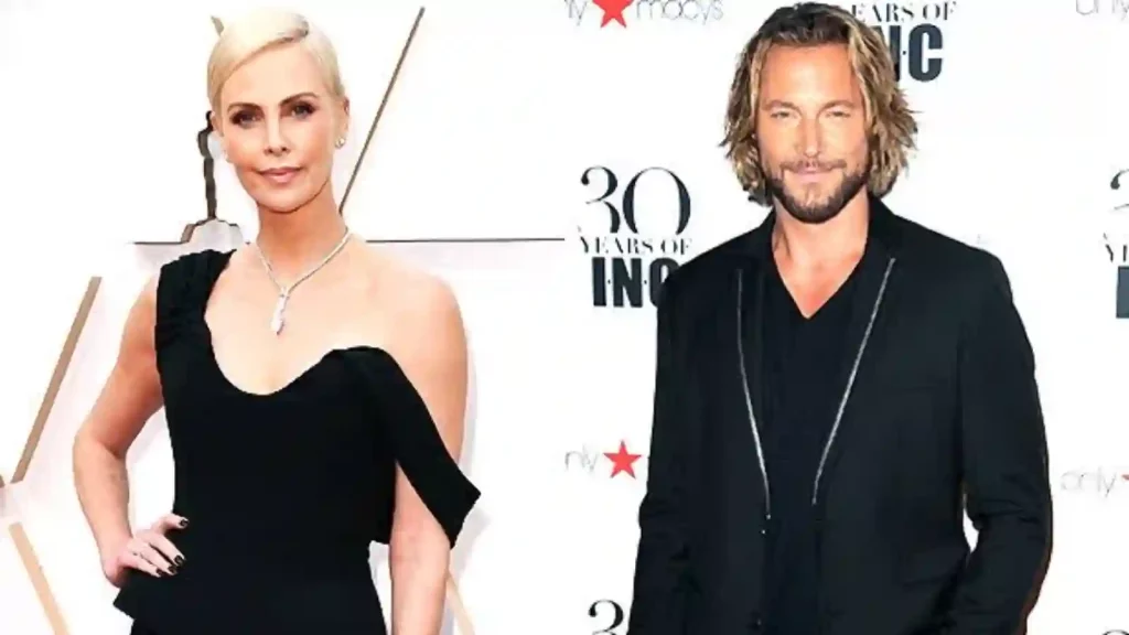 Charlize Theron and Gabriel Aubry